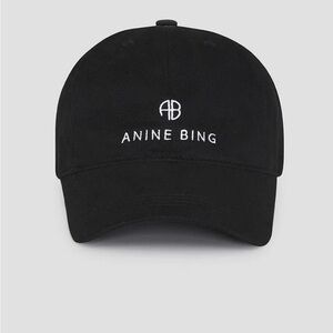 Anine Bing Jeremy Baseball Cap Black